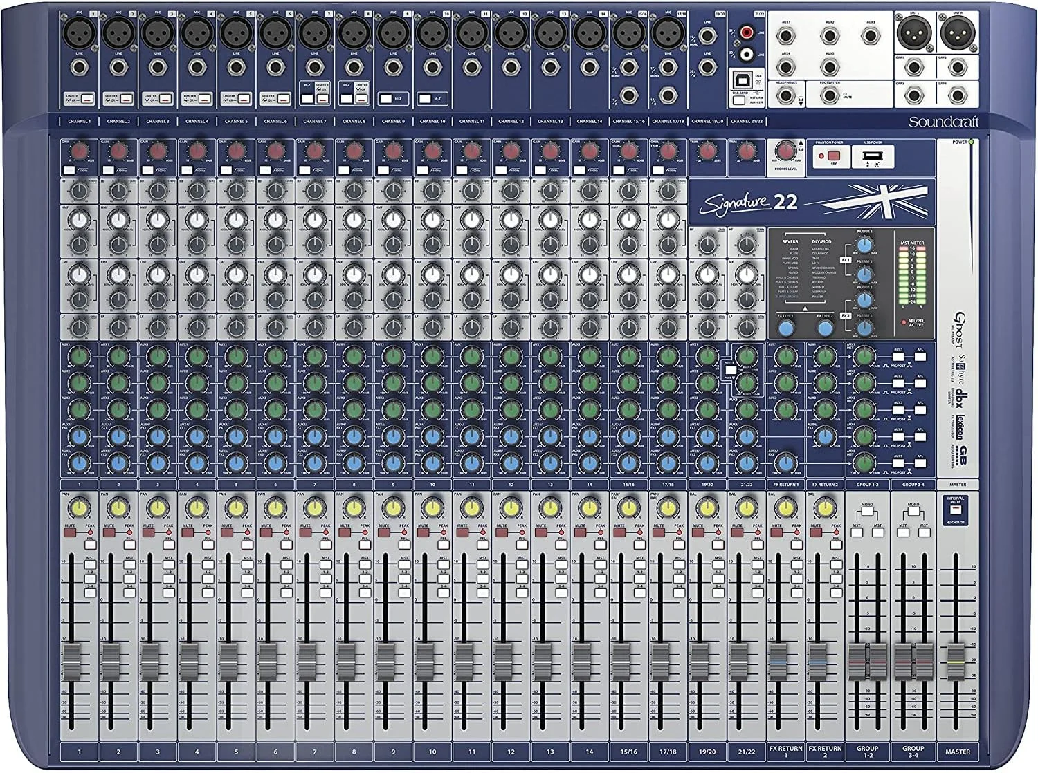 میکسر 22 کانال Soundcraft Signature 22