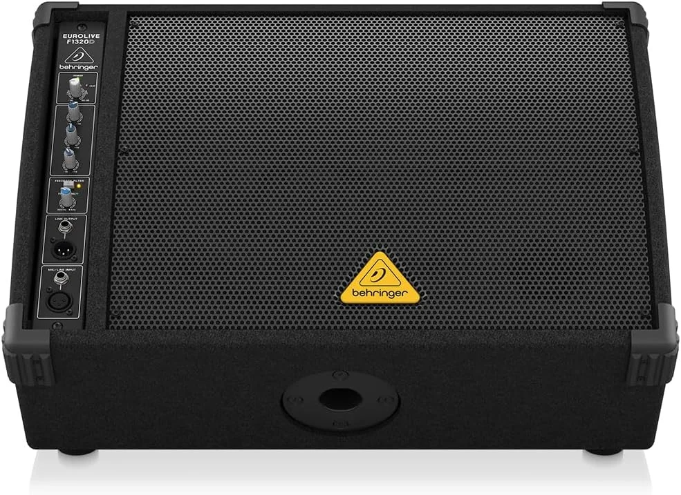 سیستم مانیتورینگ اکتیو 300 واتی 2-way بهرینگر F1320D با ووفر 12 اینچی، درایور فشرده سازی 1 اینچی و فیلتر فیدبک