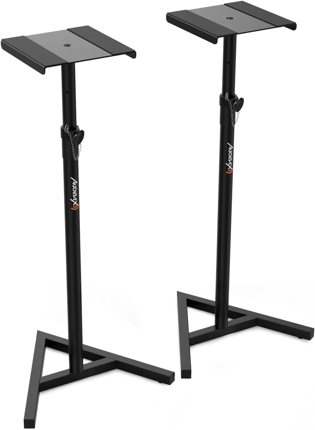 پایه مانیتور استودیویی یا بلندگو Audibax NEO SM5 - سه پایه قابل حمل - با پایه مثلثی محکم - ارتفاع قابل تنظیم - بین 71 سانتی متر و 119 سانتی متر پایه مانیتور استودیویی یا بلندگو Audibax NEO SM5 - سه پایه قابل حمل - با پایه مثلثی محکم - ارتفاع قابل تنظیم - بین 71 سانتی متر و 119 سانتی متر