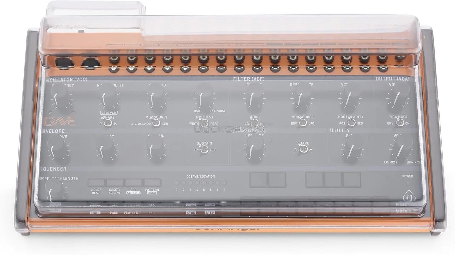 محافظ پلی کربنات Decksaver DS-PC-EDGECRAVE برای Behringer Crave و Behringer Edge