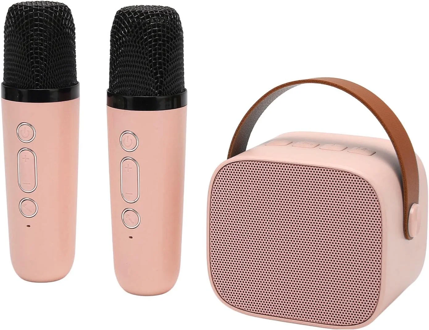 اسپیکر قابل حمل Cryfokt، دستگاه کارائوکه با عملکرد اکو و افکت های تغییر صدا، صدای استریو، عمر باتری طولانی، چند منظوره برای خانه و KTV