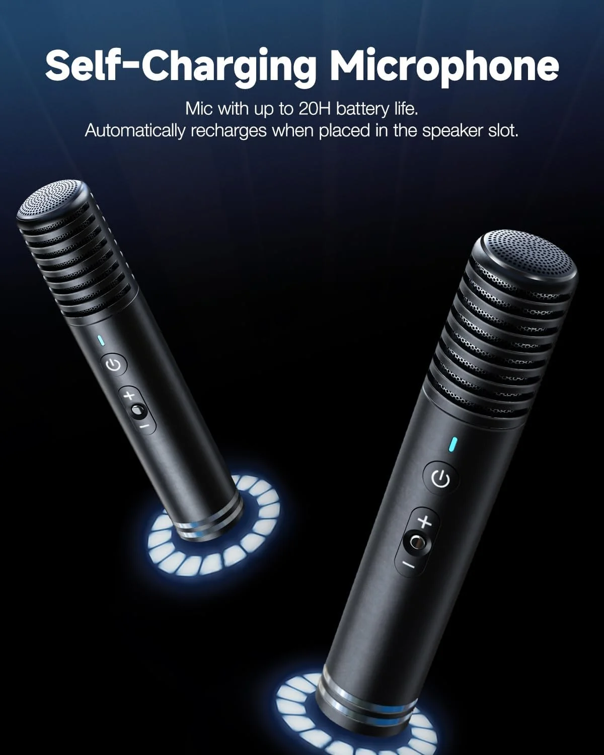 دستگاه کارائوکه برای بزرگسالان و کودکان، دارای صفحه نمایش 10.1 اینچی داخلی برای نمایش متن ترانه، 2 میکروفون بی سیم با قابلیت شارژ خودکار، سیستم PA اسپیکر بلوتوث قابل حمل با WiFi و HDMI برای مهمانی (مدل Shell S1)