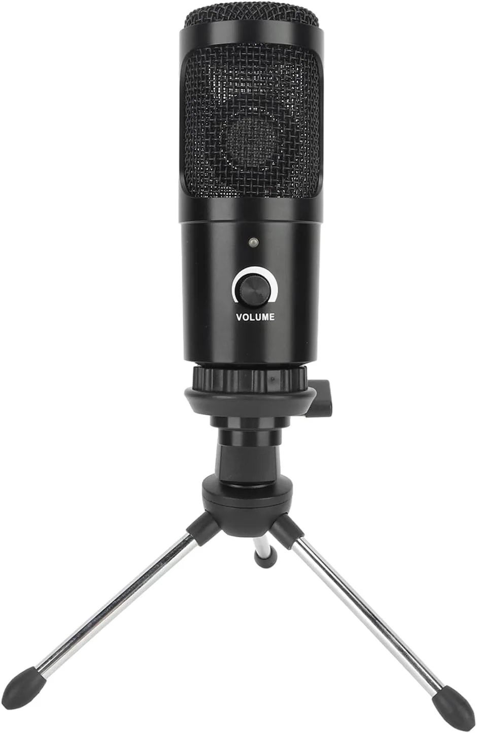 میکروفون کاندنسر کامپیوتر برای ضبط پادکست و استریمینگ با قابلیت حذف نویز، بدنه ABS