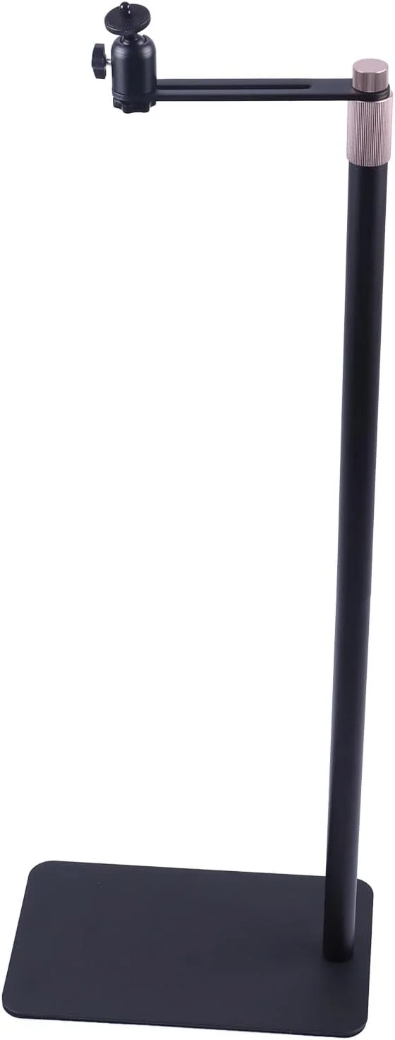 پایه رومیزی پروژکتور Asixxsix، پایه نگهدارنده پروژکتور قابل حمل فولاد کربنی ABS با قابلیت تنظیم ارتفاع، نصب جهانی برای دوربین و تلفن همراه، قابلیت پنهان شدن در کنار دیوار