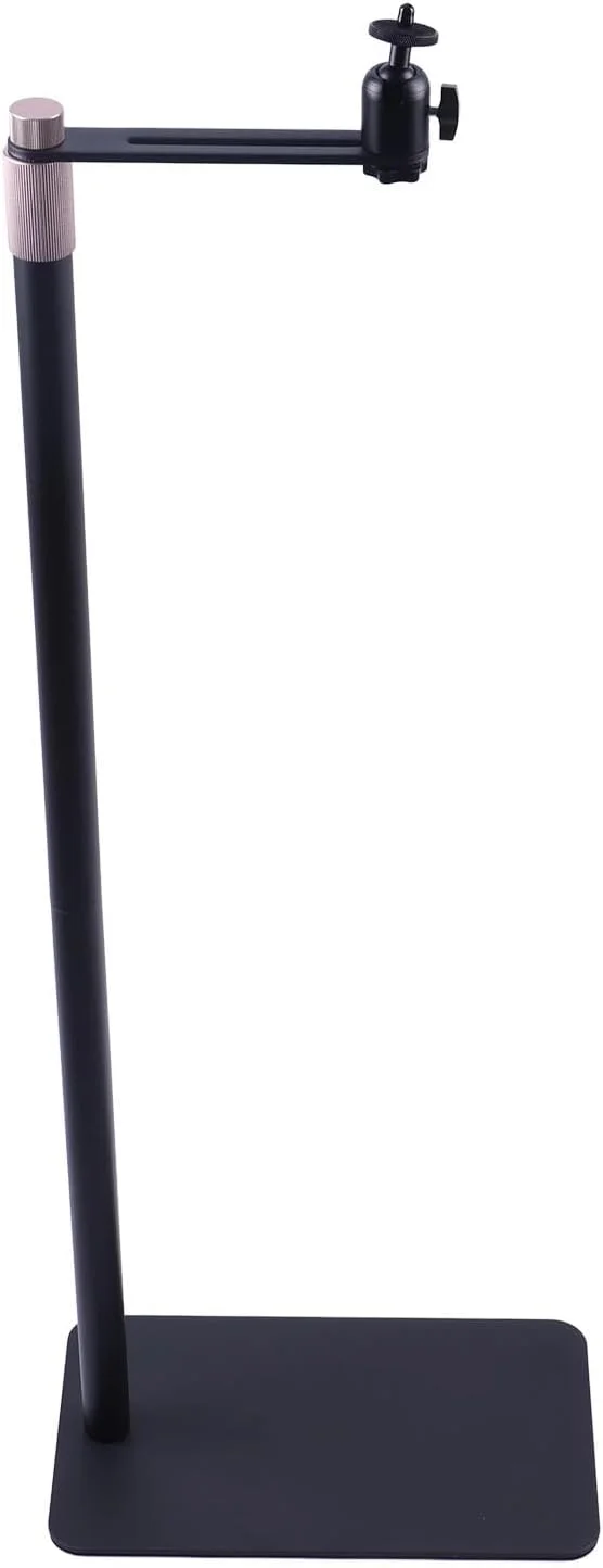 پایه رومیزی پروژکتور Asixxsix، پایه نگهدارنده پروژکتور قابل حمل فولاد کربنی ABS با قابلیت تنظیم ارتفاع، نصب جهانی برای دوربین و تلفن همراه، قابلیت پنهان شدن در کنار دیوار