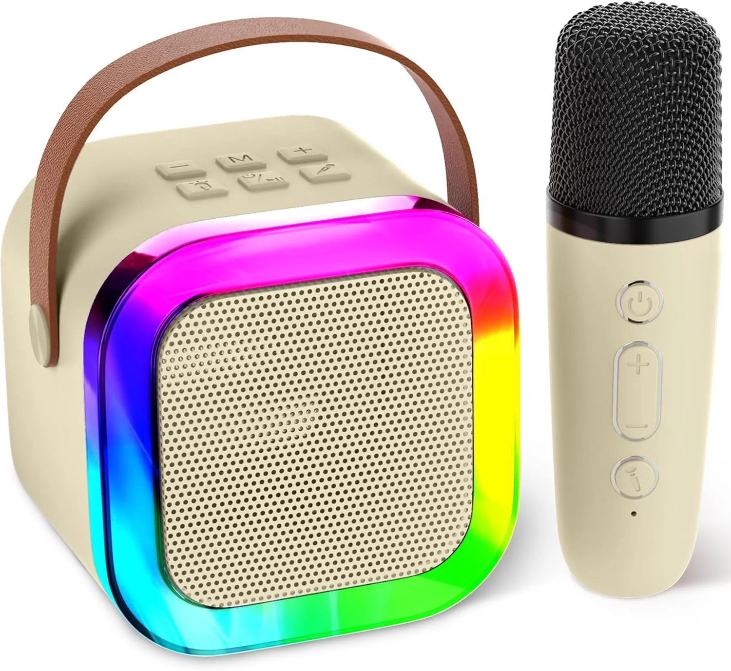 میکروفون های قابل حمل 1 عدد بژ