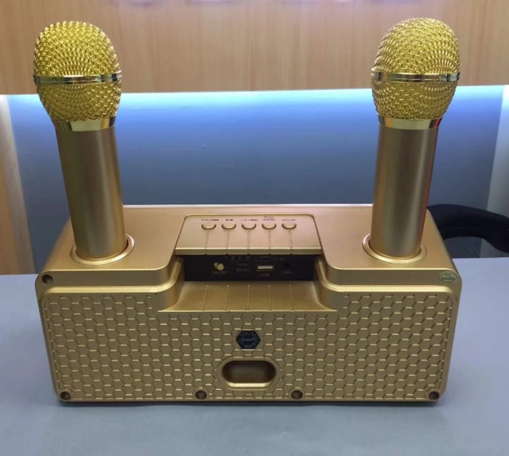 اسپیکر کارائوکه بلوتوثی بی سیم ARAST، میکروفون قابل حمل خانگی و تلفن همراه، میکروفون های کندانسور LEOWE اسپیکر کارائوکه بلوتوثی بی سیم ARAST، میکروفون قابل حمل خانگی و تلفن همراه، میکروفون های کندانسور LEOWE