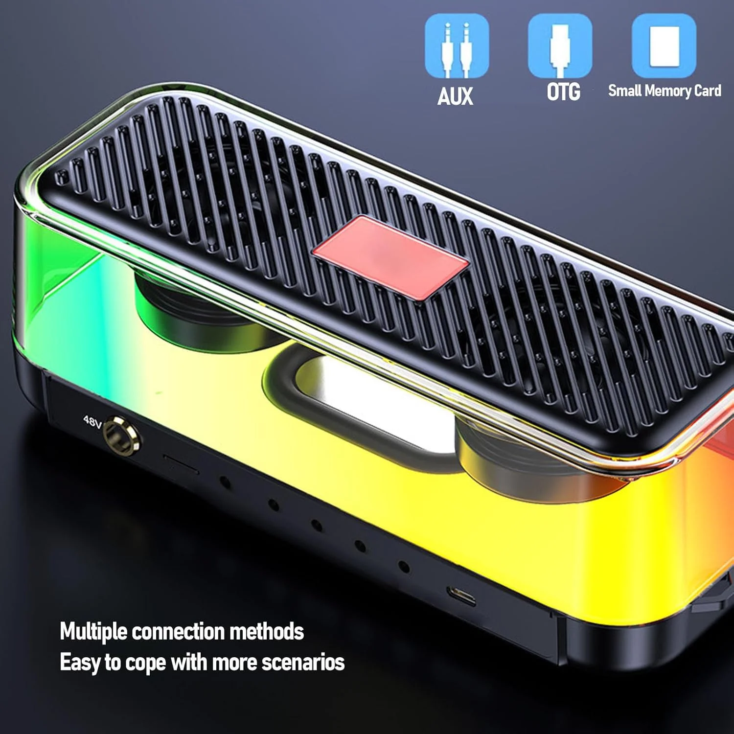 سیستم میکروفون بی سیم Annadue، میکروفون بی سیم دوگانه با کنسول برد صدای دیجیتال بلوتوث برای کارائوکه، تلویزیون هوشمند، کامپیوتر، بلندگو، آمپلی فایر، کلیسا