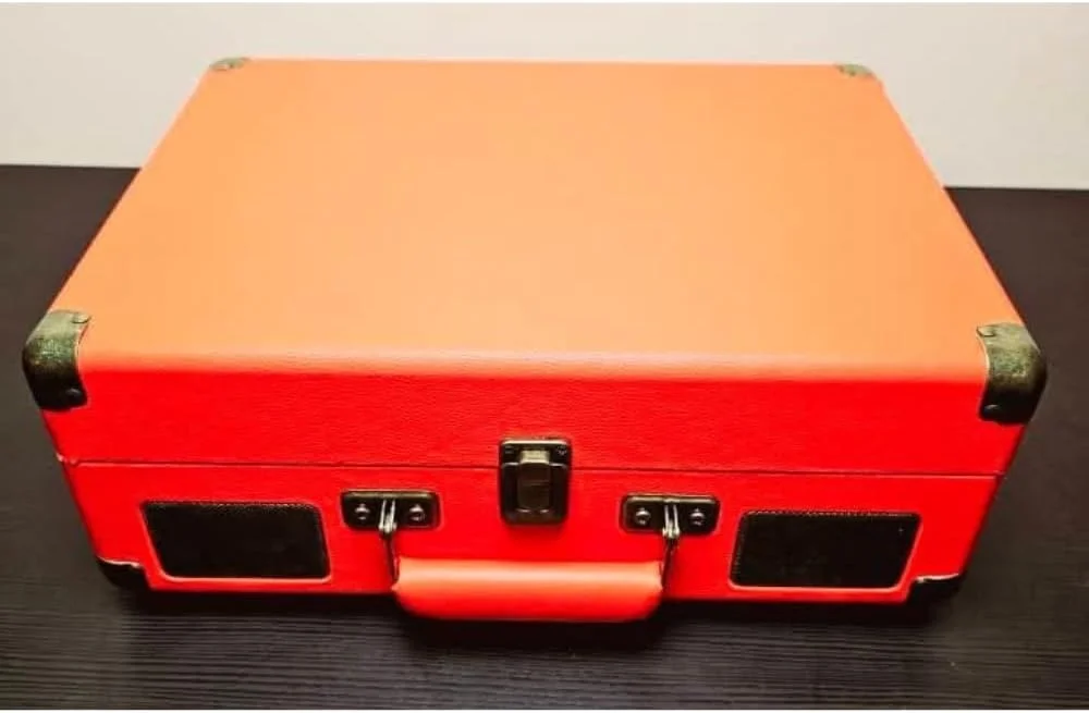 اسپیکر کارائوکه بلوتوث چمدانی قابل حمل با 2 میکروفون دوگانه برای کارائوکه خانوادگی/ارائه KTV داخلی و خارجی (قرمز) اسپیکر کارائوکه بلوتوث چمدانی قابل حمل با 2 میکروفون دوگانه برای کارائوکه خانوادگی/ارائه KTV داخلی و خارجی (قرمز)