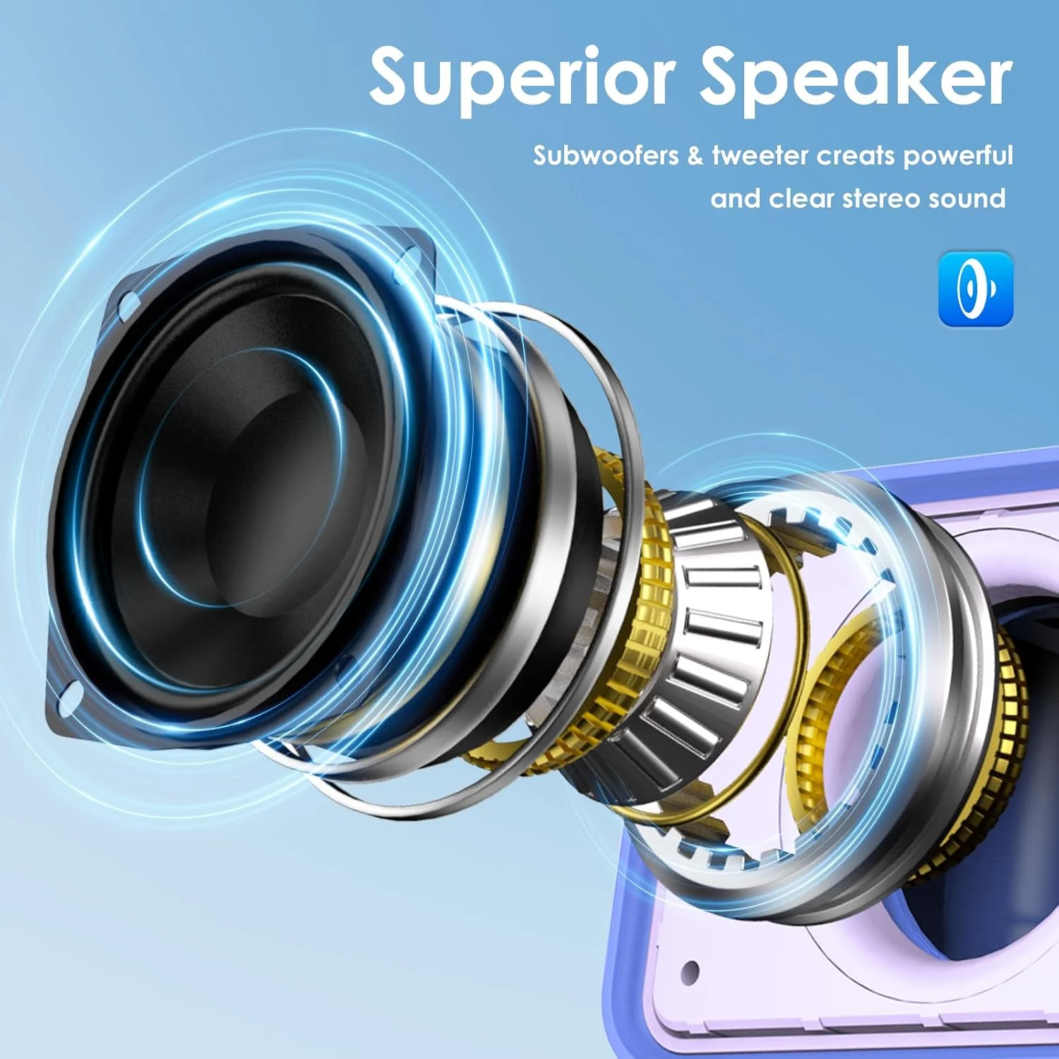 دستگاه کارائوکه، اسپیکر کارائوکه بلوتوث قابل حمل با 2 میکروفون بی سیم برای بزرگسالان و اسباب بازی کودکان با چراغ های LED، میکروفون کارائوکه دستگاه کارائوکه قابل حمل (آبی بنفش) دستگاه کارائوکه، اسپیکر کارائوکه بلوتوث قابل حمل با 2 میکروفون بی سیم برای بزرگسالان و اسباب بازی کودکان با چراغ های LED، میکروفون کارائوکه دستگاه کارائوکه قابل حمل (آبی بنفش)