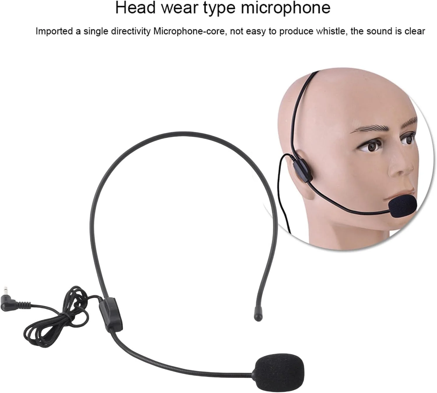 میکروفون مینی سیمی کندانسور با صدای شفاف برای بلندگو تقویت کننده صدا، نمایش، رقص و تدریس میکروفون مینی سیمی کندانسور با صدای شفاف برای بلندگو تقویت کننده صدا، نمایش، رقص و تدریس