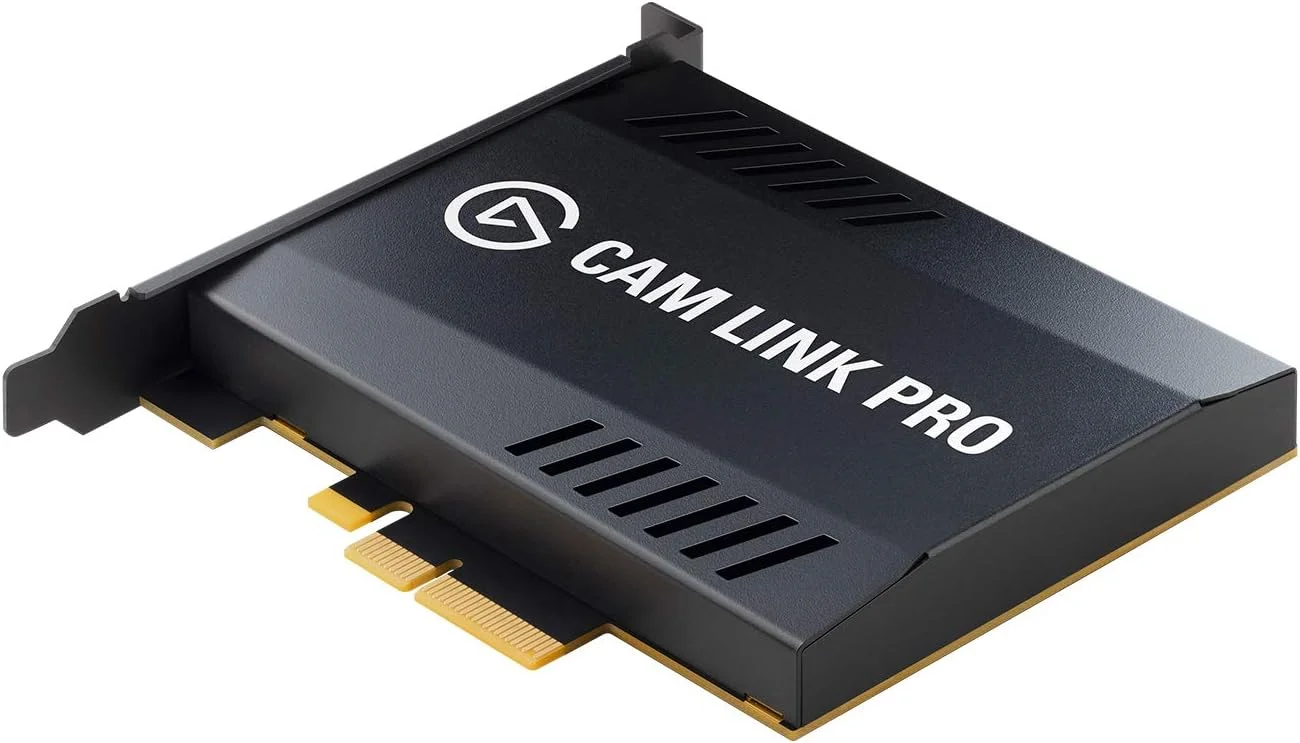 کارت کپچر دوربین Elgato Cam Link Pro - کارت کپچر Pcie، دارای 4 ورودی HDMI، کیفیت Full HD 1080P60، کیفیت 4K30، قابلیت Multiview، مناسب استریمینگ، کنفرانس ویدیویی، OBS، Zoom و غیره.
