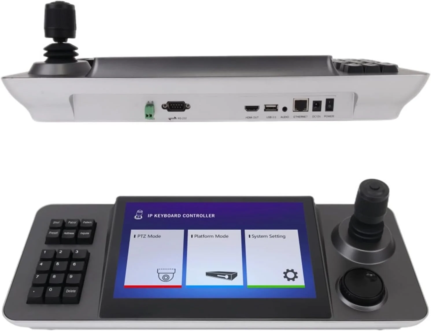 میکسر ویدیویی چند فرمتی با نمایشگر ال سی دی 4 بعدی 11.6 اینچی، میکسر سوئیچر، صفحه کلید، صفحه نمایش HD، استودیو دوربین، استیج 8 کانال کنترل ویدیو برای پخش زنده