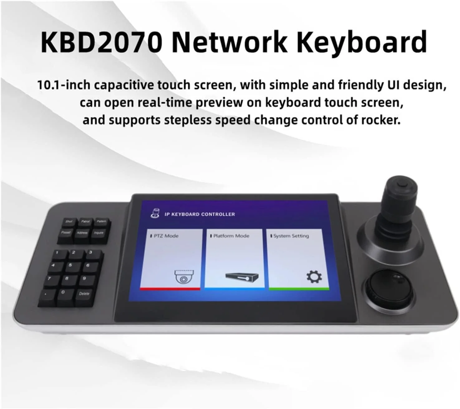 میکسر ویدیویی چند فرمتی با نمایشگر ال سی دی 4 بعدی 11.6 اینچی، میکسر سوئیچر، صفحه کلید، صفحه نمایش HD، استودیو دوربین، استیج 8 کانال کنترل ویدیو برای پخش زنده