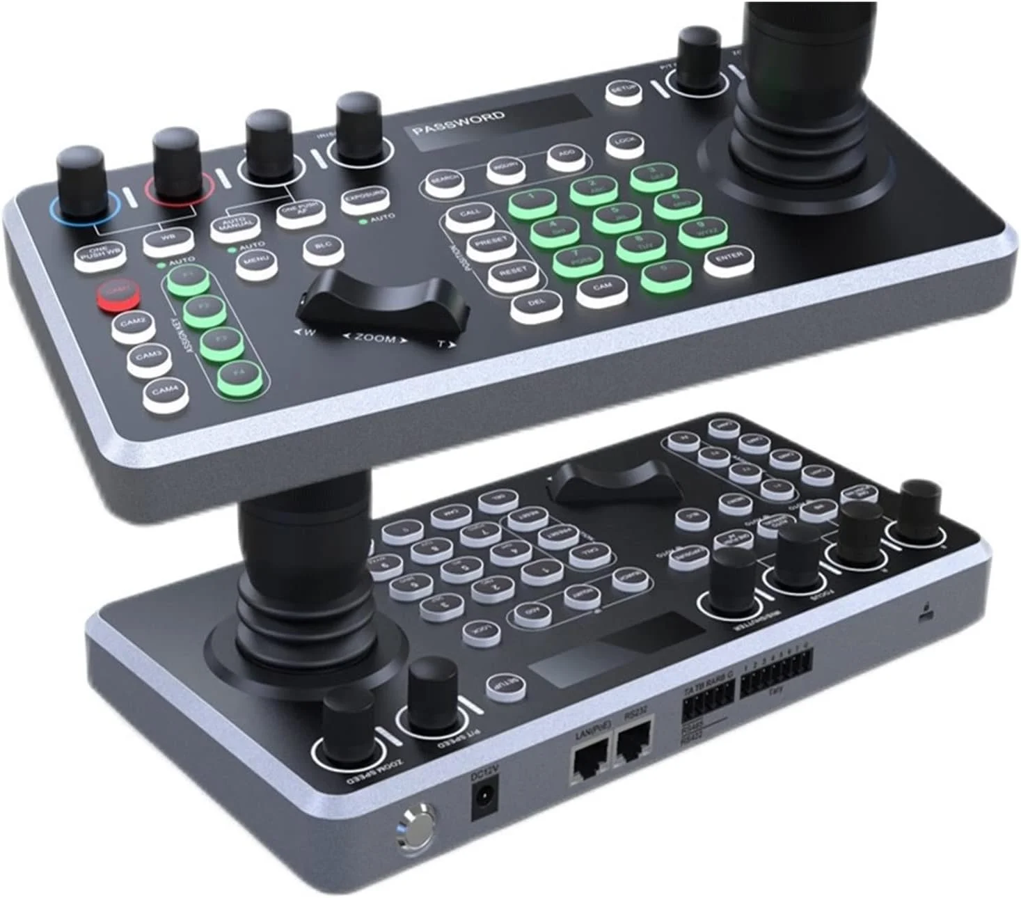 میکسر ویدیوئی سوئیچر استریم زنده کنترلر PTZ کیبورد جوی استیک برای کنفرانس ویدئویی کنترل دوربین PTZ (01#)