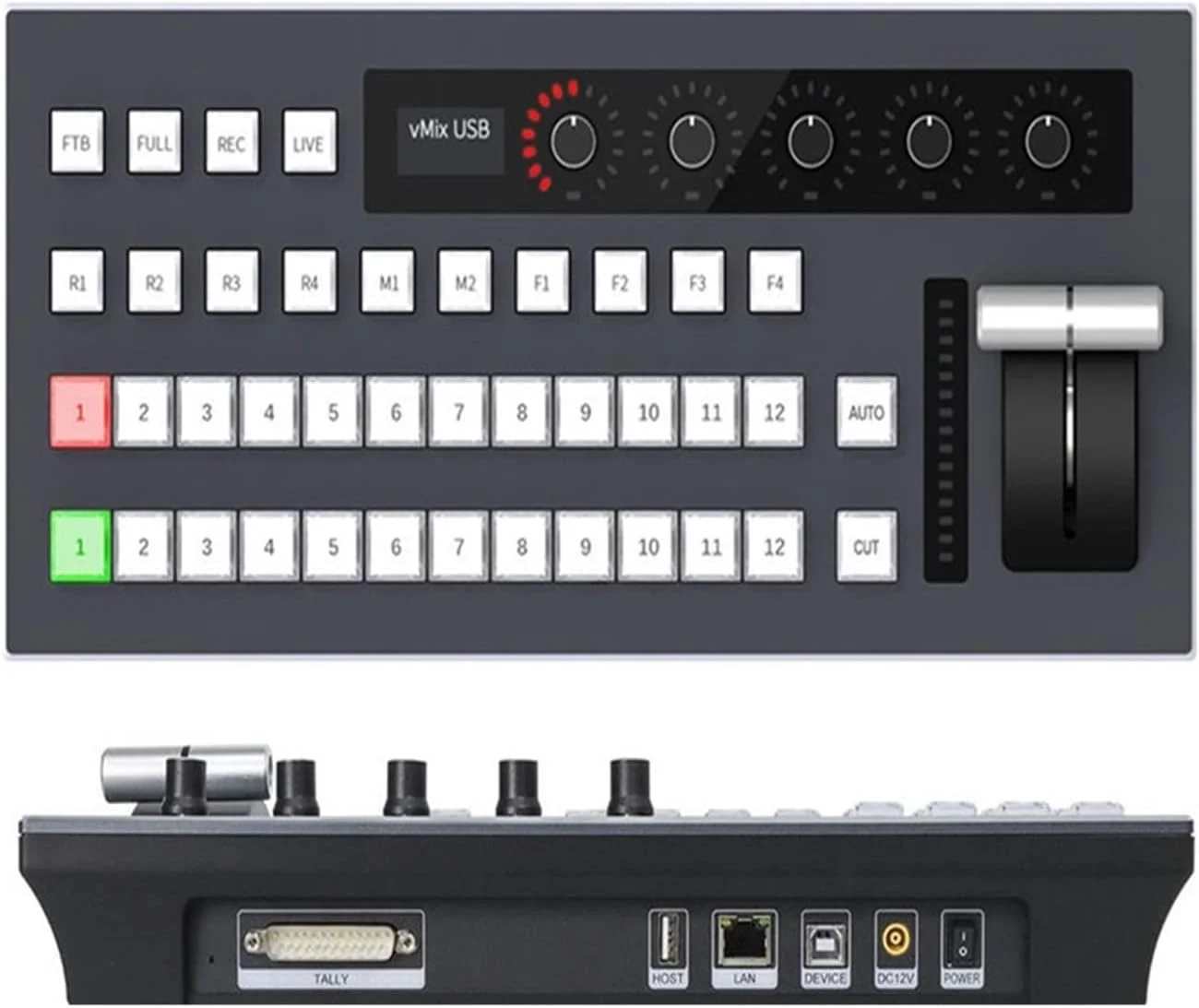 پنل میکسر و سوئیچر ویدیو چند فرمتی برای پخش زنده، استیج، رویداد، کنفرانس کلیسا (02#)