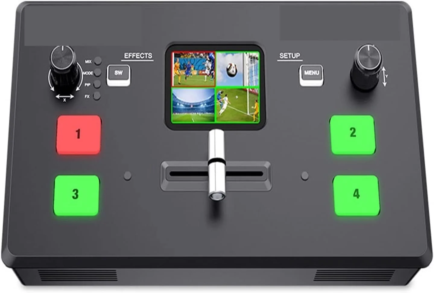 میکسر ویدئویی چند فرمتی L1 V1، سوئیچر میکسر ویدئویی چند فرمتی با 4 ورودی HDMI، تولید دوربین، پخش زنده USB 3.0