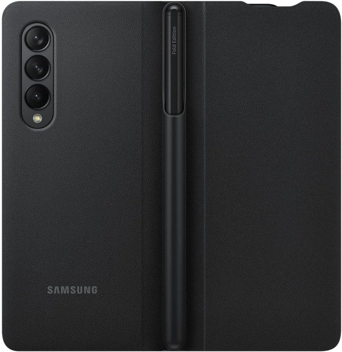 کاور محافظ تاشو سامسونگ گلکسی زد فولد 3 به همراه قلم - محصول رسمی سامسونگ - مشکی کاور محافظ تاشو سامسونگ گلکسی زد فولد 3 به همراه قلم - محصول رسمی سامسونگ - مشکی