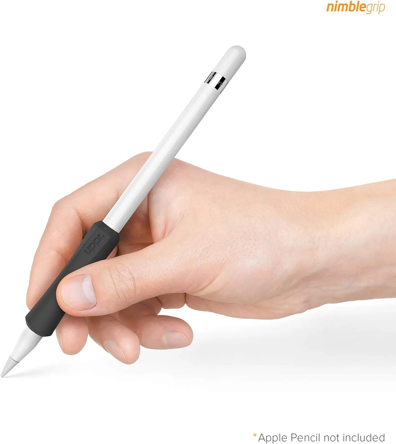 نگهدارنده سیلیکونی ارگونومیک و راحت NimbleGrip با طراحی UPPERCASE، دو طرفه، سازگار با Apple Pencil Pro، USB-C، نسل 2 و 1 نگهدارنده سیلیکونی ارگونومیک و راحت NimbleGrip با طراحی UPPERCASE، دو طرفه، سازگار با Apple Pencil Pro، USB-C، نسل 2 و 1