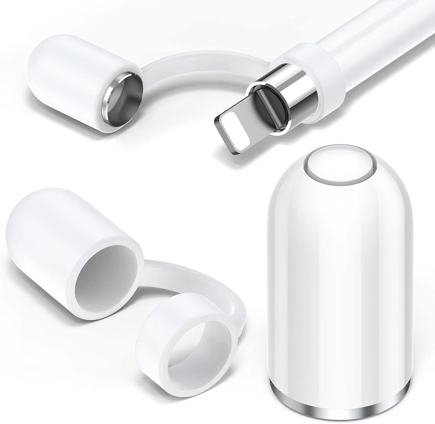 درب مداد لمسی اپل نسل اول، جایگزین مغناطیسی مداد اپل، پوشش قلم لمسی، نگهدارنده سیلیکونی ضد افتادن برای آیپد پرو 10.5 اینچ، 12.9 اینچ، 9.7 اینچ، برای آیپد 10 9 8 7 6 ایر 3 مینی 5، سفید درب مداد لمسی اپل نسل اول، جایگزین مغناطیسی مداد اپل، پوشش قلم لمسی، نگهدارنده سیلیکونی ضد افتادن برای آیپد پرو 10.5 اینچ، 12.9 اینچ، 9.7 اینچ، برای آیپد 10 9 8 7 6 ایر 3 مینی 5، سفید