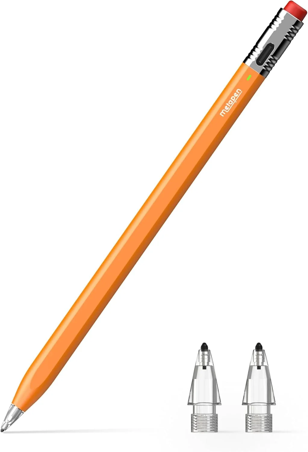 قلم لمسی Metapen Pencil Air8 Pro X برای آیپد 2018-2025، فوق العاده بی صدا، شارژ سریع 2 برابر، قلم استایلوس با قابلیت رد دست برای آیپد نسل 6/7/8/9/10/11/16، پرو 12.9/11/13 اینچ M4، ایر 3/4/5/M2/M3، مینی 5/6 قلم لمسی Metapen Pencil Air8 Pro X برای آیپد 2018-2025، فوق العاده بی صدا، شارژ سریع 2 برابر، قلم استایلوس با قابلیت رد دست برای آیپد نسل 6/7/8/9/10/11/16، پرو 12.9/11/13 اینچ M4، ایر 3/4/5/M2/M3، مینی 5/6