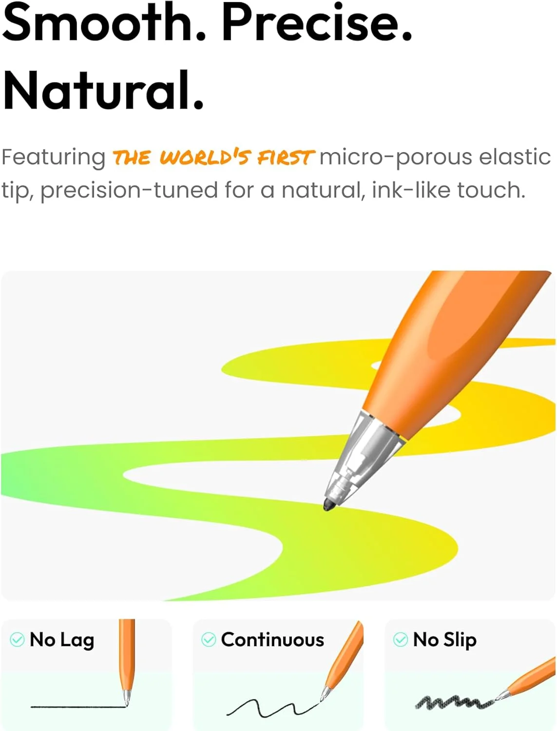 قلم لمسی Metapen Pencil Air8 Pro X برای آیپد 2018-2025، فوق العاده بی صدا، شارژ سریع 2 برابر، قلم استایلوس با قابلیت رد دست برای آیپد نسل 6/7/8/9/10/11/16، پرو 12.9/11/13 اینچ M4، ایر 3/4/5/M2/M3، مینی 5/6 قلم لمسی Metapen Pencil Air8 Pro X برای آیپد 2018-2025، فوق العاده بی صدا، شارژ سریع 2 برابر، قلم استایلوس با قابلیت رد دست برای آیپد نسل 6/7/8/9/10/11/16، پرو 12.9/11/13 اینچ M4، ایر 3/4/5/M2/M3، مینی 5/6