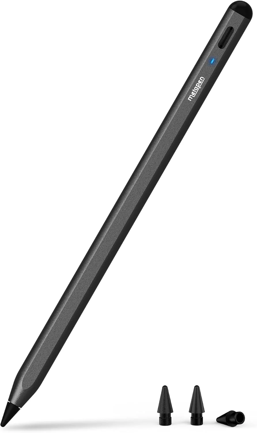 قلم لمسی Metapen A8 برای آیپد اپل 2018-2025، (شارژ 2 برابر سریعتر)، حساس به زاویه، دقت پیکسلی، قلم استایلوس برای آیپد نسل 11/10/9/8/7/6، پرو 12.9/11/13 اینچ M4، ایر 3/4/5/M2/M3، مینی 5/6، مشکی قلم لمسی Metapen A8 برای آیپد اپل 2018-2025، (شارژ 2 برابر سریعتر)، حساس به زاویه، دقت پیکسلی، قلم استایلوس برای آیپد نسل 11/10/9/8/7/6، پرو 12.9/11/13 اینچ M4، ایر 3/4/5/M2/M3، مینی 5/6، مشکی