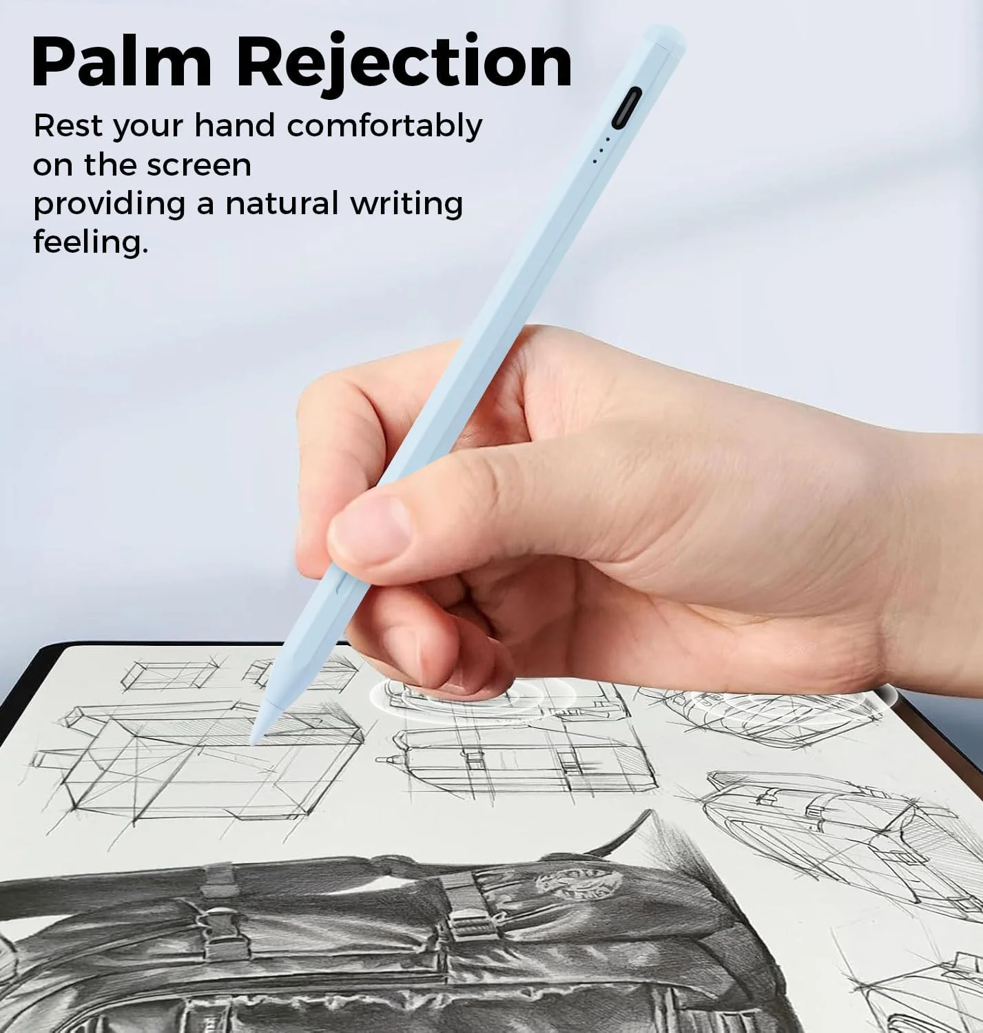 قلم لمسی برای آیپد نسل 11 و 10 و 9، قلم شارژ سریع برای اپل آیپد، جلوگیری از لمس تصادفی کف دست، حساسیت به زاویه، سازگار با آیپد 11/10/9/8/7/6، پرو 13 اینچ M4/12.9 اینچ/11 اینچ، ایر 3/4/5/M2، مینی 5/6 قلم لمسی برای آیپد نسل 11 و 10 و 9، قلم شارژ سریع برای اپل آیپد، جلوگیری از لمس تصادفی کف دست، حساسیت به زاویه، سازگار با آیپد 11/10/9/8/7/6، پرو 13 اینچ M4/12.9 اینچ/11 اینچ، ایر 3/4/5/M2، مینی 5/6