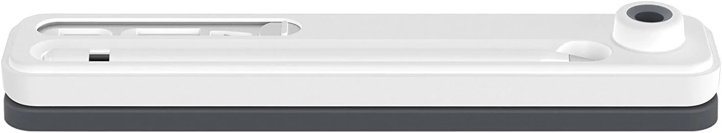 کیف مدادی بلکین برای اپل پنسل نسل اول - کیف جمع و جور برای لوازم جانبی اپل پنسل، نوک ها، محل نگهداری درپوش - سازگار با آیپد (Pro, Air, Mini) - خاکستری کیف مدادی بلکین برای اپل پنسل نسل اول - کیف جمع و جور برای لوازم جانبی اپل پنسل، نوک ها، محل نگهداری درپوش - سازگار با آیپد (Pro, Air, Mini) - خاکستری