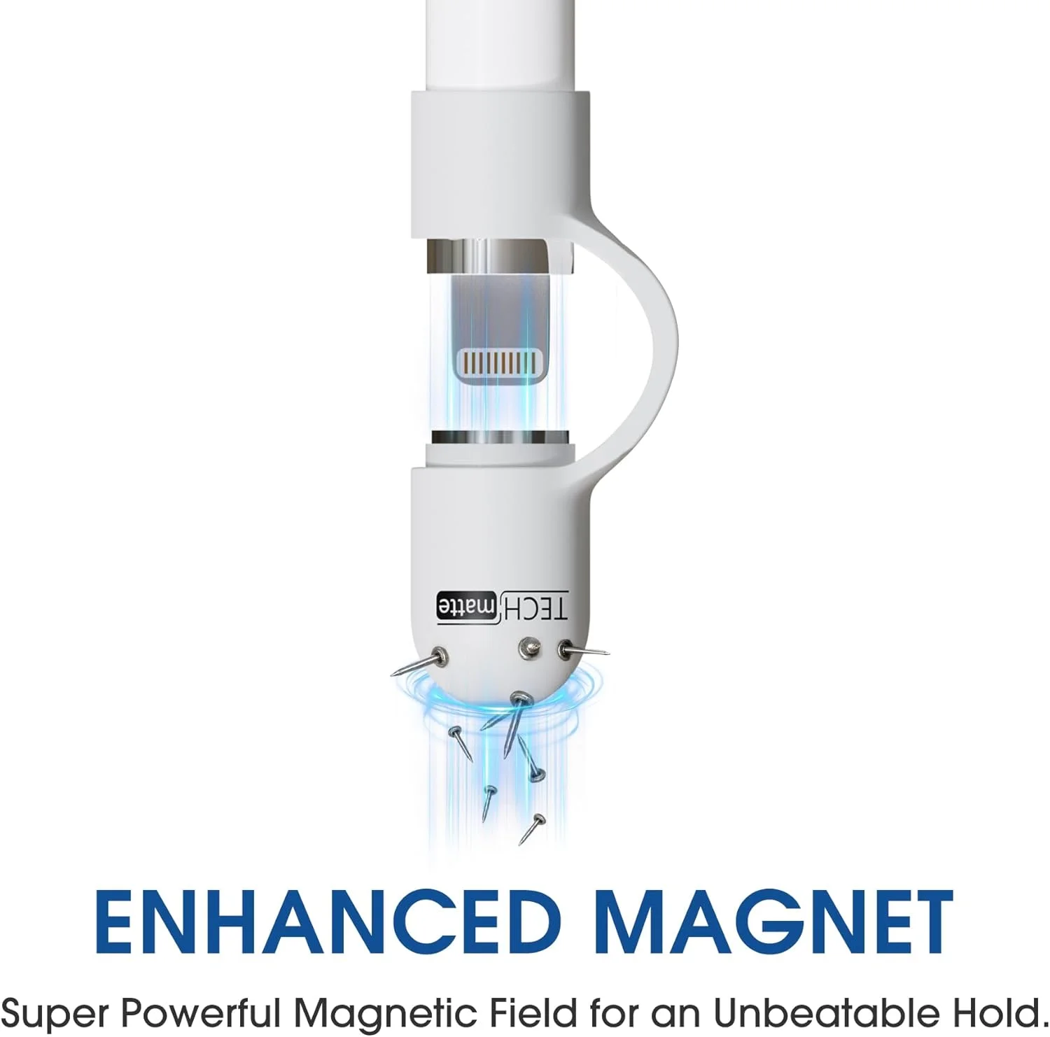 درب جایگزین مغناطیسی و نگهدارنده TechMatte برای قلم اپل (تک عددی)