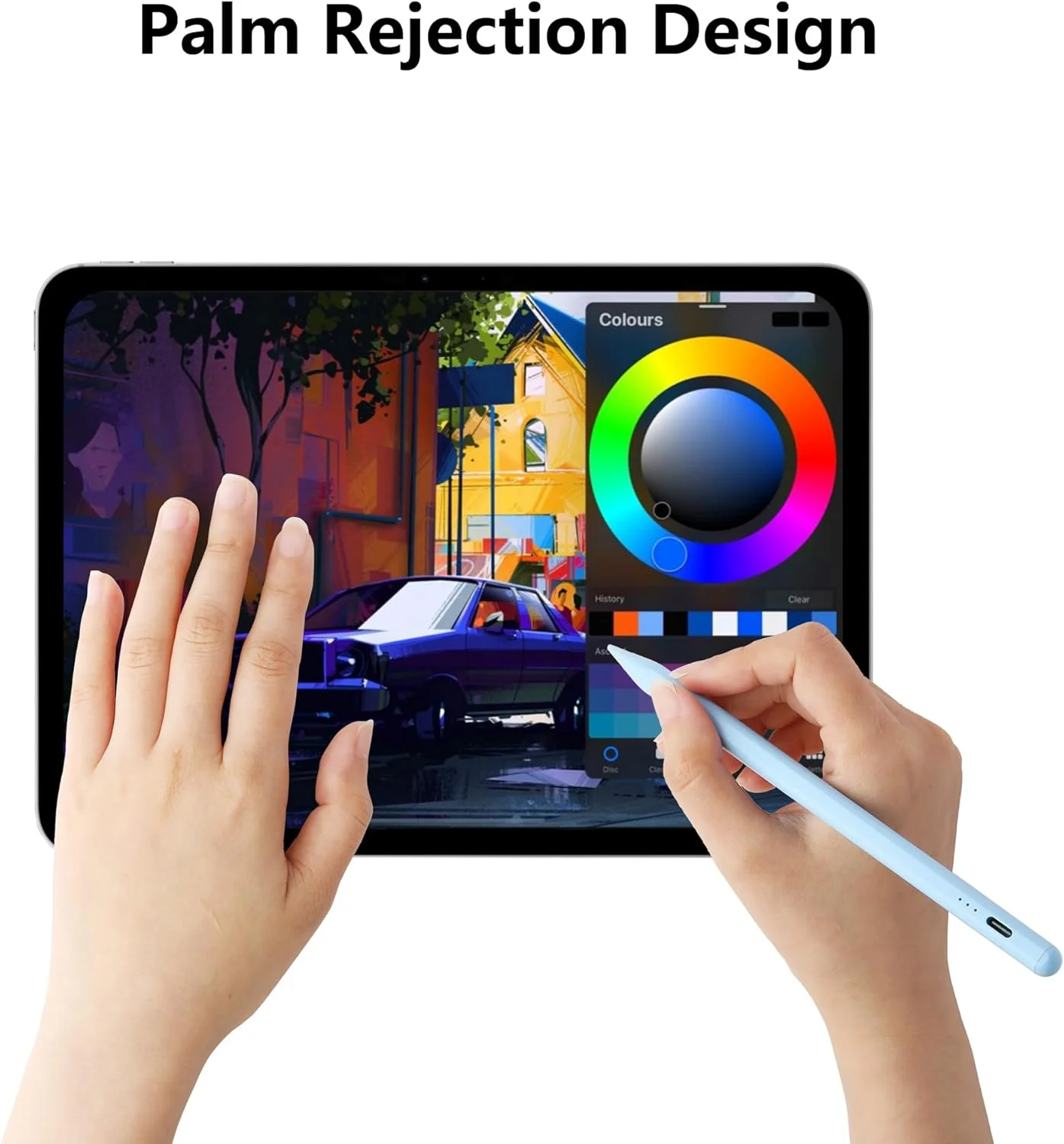 قلم لمسی برای آیپد A16 نسل 11، 10، 9، 8، 7، 6، آیپد پرو 12.9، 11، 13 اینچ M4، آیپد ایر M3 M2 نسل 5، 4، 3، آیپد مینی A17 پرو 7، 6، 5، جایگزینی برای قلم اپل پرو نسل 1 و 2 (آبی) قلم لمسی برای آیپد A16 نسل 11، 10، 9، 8، 7، 6، آیپد پرو 12.9، 11، 13 اینچ M4، آیپد ایر M3 M2 نسل 5، 4، 3، آیپد مینی A17 پرو 7، 6، 5، جایگزینی برای قلم اپل پرو نسل 1 و 2 (آبی)