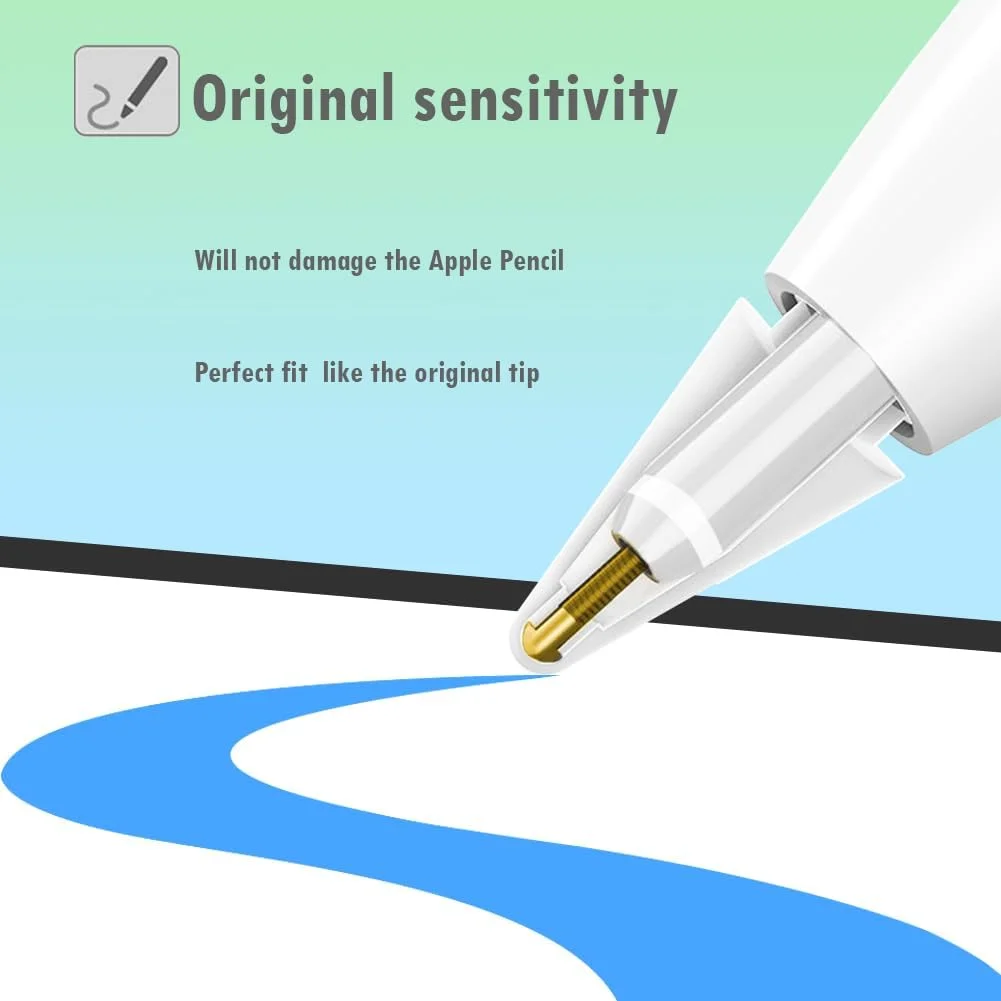 نوک های جایگزین مداد برای مداد اپل، مجموعه نوک های بادوام مداد برای نوک مداد اپل (12 عدد) نوک های جایگزین مداد برای مداد اپل، مجموعه نوک های بادوام مداد برای نوک مداد اپل (12 عدد)