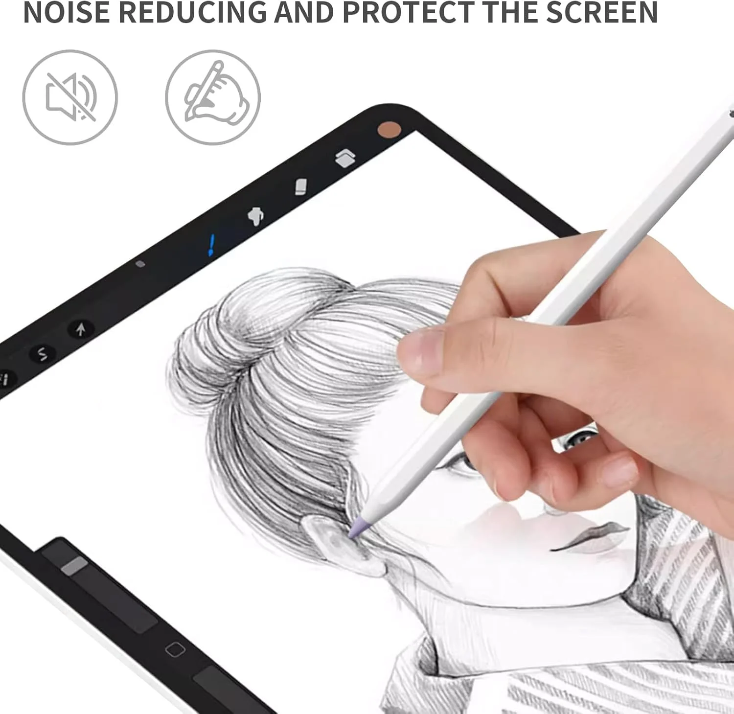 100 عدد روکش نوک سیلیکونی قلم و 2 عدد روکش گریپ قلم برای قلم اپل نسل 1 و 2 / پرو / USB-C، روکش محافظ ضد لغزش برای نوشتن، کاهش دهنده صدا، برای لوازم جانبی آیپد پنسل 100 عدد روکش نوک سیلیکونی قلم و 2 عدد روکش گریپ قلم برای قلم اپل نسل 1 و 2 / پرو / USB-C، روکش محافظ ضد لغزش برای نوشتن، کاهش دهنده صدا، برای لوازم جانبی آیپد پنسل