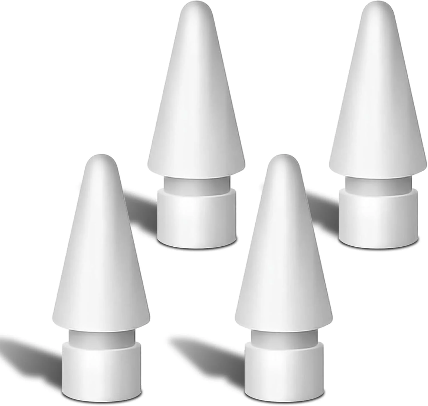 نوک های جایگزین برای قلم اپل نسل 1/2 و پرو/USB-C | حس اصلی و حساسیت بالا | نوک های بادوام برای نوشتن/طراحی | سازگار با محافظ صفحه نمایش کاغذی (بسته 4 عددی سفید) نوک های جایگزین برای قلم اپل نسل 1/2 و پرو/USB-C | حس اصلی و حساسیت بالا | نوک های بادوام برای نوشتن/طراحی | سازگار با محافظ صفحه نمایش کاغذی (بسته 4 عددی سفید)