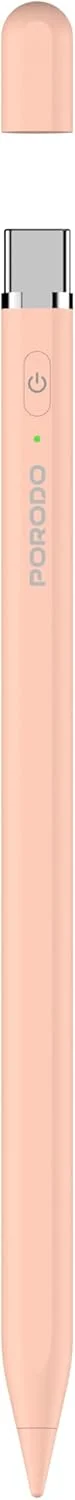 قلم هوشمند Porodo سازگار با آیپد، قلم مغناطیسی با قابلیت رد کف دست و حساسیت به شیب برای طراحی و نوشتن، سازگار با آیپد پرو/ایر/مینی (مدل های 2018-2025) (صورتی) قلم هوشمند Porodo سازگار با آیپد، قلم مغناطیسی با قابلیت رد کف دست و حساسیت به شیب برای طراحی و نوشتن، سازگار با آیپد پرو/ایر/مینی (مدل های 2018-2025) (صورتی)