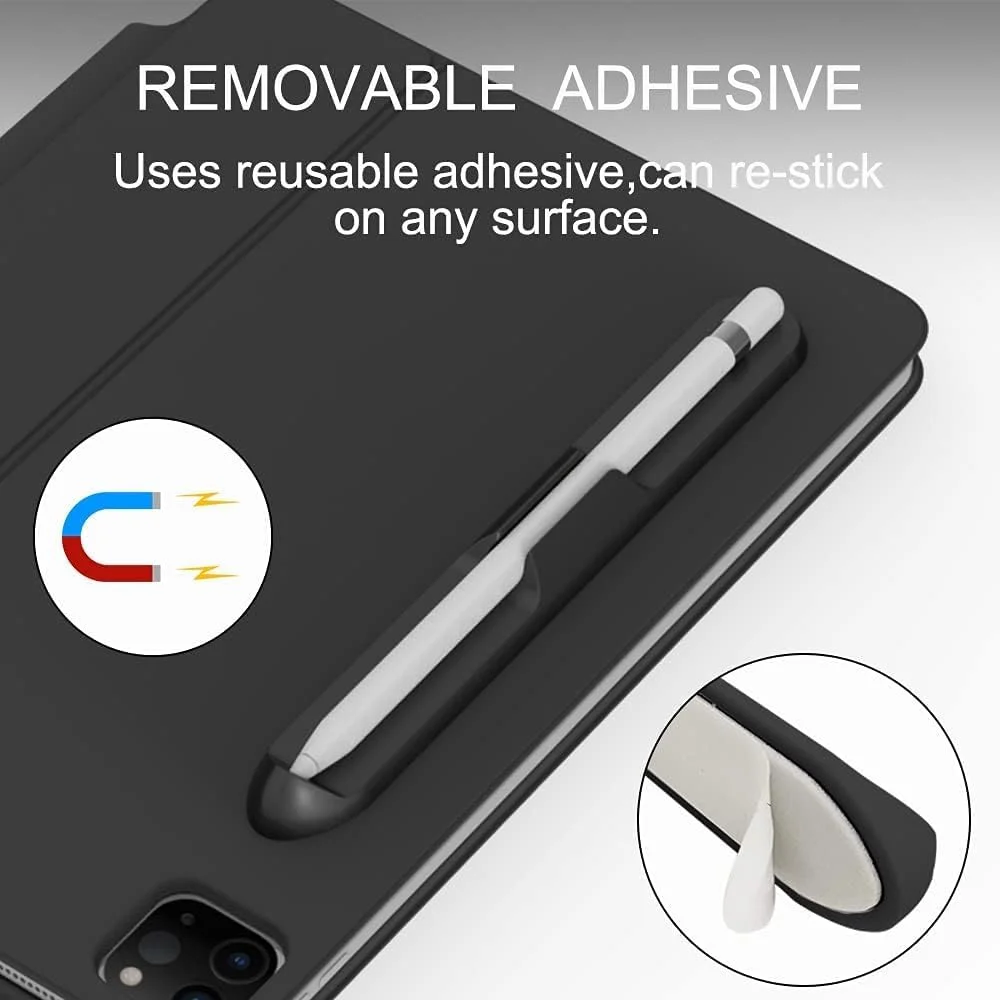 نگهدارنده قلم Nukogcd، نگهدارنده مغناطیسی مداد، استیکر برای آیپد، سازگار با قلم اپل نسل 1 و 2، مشکی نگهدارنده قلم Nukogcd، نگهدارنده مغناطیسی مداد، استیکر برای آیپد، سازگار با قلم اپل نسل 1 و 2، مشکی