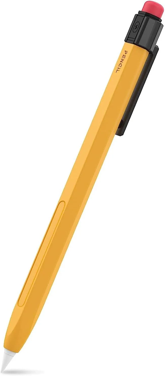 محافظ قلم لمسی Fitmos مناسب برای قلم اپل نسل دوم، روکش سیلیکونی محافظ، طراحی کلاسیک با گیره محکم، سازگار با قلم اپل نسل دوم (کلاسیک) محافظ قلم لمسی Fitmos مناسب برای قلم اپل نسل دوم، روکش سیلیکونی محافظ، طراحی کلاسیک با گیره محکم، سازگار با قلم اپل نسل دوم (کلاسیک)