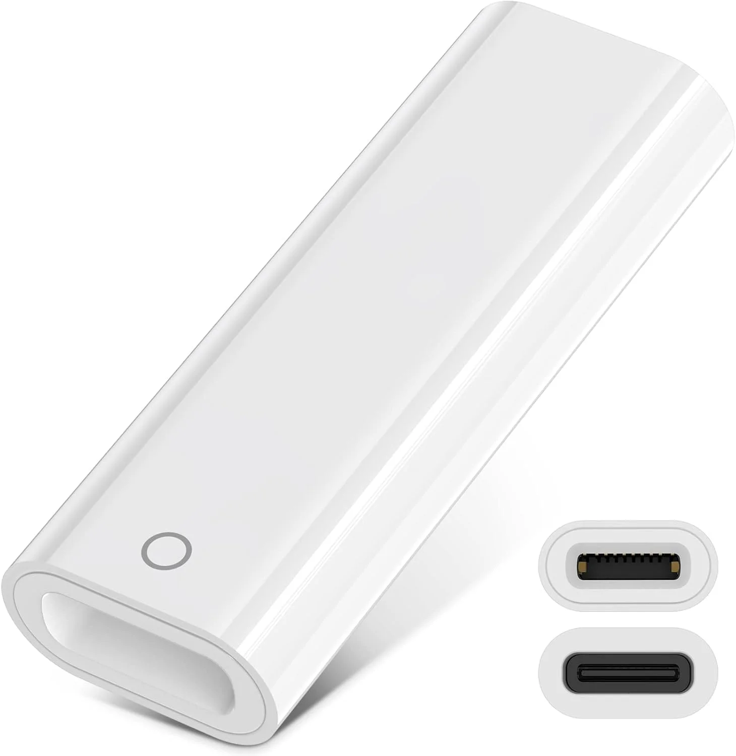 آداپتور USB C به قلم لمسی، آداپتور USB Type C به لایتنینگ برای آیپد نسل 10، اتصال شارژ بلوتوث مادگی به مادگی، شارژر USB-C قلم برای قلم لمسی اپل نسل 1 آداپتور USB C به قلم لمسی، آداپتور USB Type C به لایتنینگ برای آیپد نسل 10، اتصال شارژ بلوتوث مادگی به مادگی، شارژر USB-C قلم برای قلم لمسی اپل نسل 1