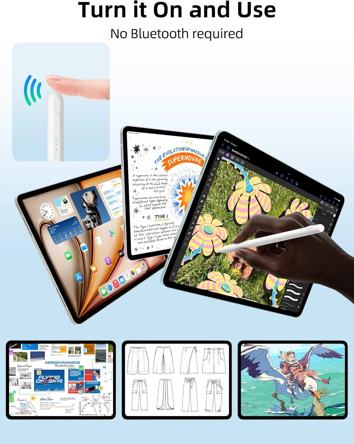 قلم لمسی برای آیپد نسل 9، 10 و 11، USB C مغناطیسی، جلوگیری از لمس ناخواسته کف دست، حساس به زاویه، مناسب دانش آموزان برای طراحی، به همراه نوک های جایگزین، مداد فعال تایپ C برای اپل آیپد 11 (A16) 10 پرو ایر سفید قلم لمسی برای آیپد نسل 9، 10 و 11، USB C مغناطیسی، جلوگیری از لمس ناخواسته کف دست، حساس به زاویه، مناسب دانش آموزان برای طراحی، به همراه نوک های جایگزین، مداد فعال تایپ C برای اپل آیپد 11 (A16) 10 پرو ایر سفید