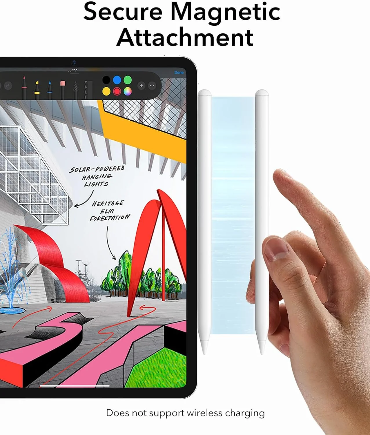 قلم لمسی ESR (نسل اول) برای آیپد 2018-2025، حساس به زاویه، جلوگیری از لمس ناخواسته کف دست، سازگار با آیپد نسل 11 (A16)/نسل 10، ایر 11/13 اینچ، پرو 11/12.9/13 اینچ، مینی 6/5، سفید قلم لمسی ESR (نسل اول) برای آیپد 2018-2025، حساس به زاویه، جلوگیری از لمس ناخواسته کف دست، سازگار با آیپد نسل 11 (A16)/نسل 10، ایر 11/13 اینچ، پرو 11/12.9/13 اینچ، مینی 6/5، سفید