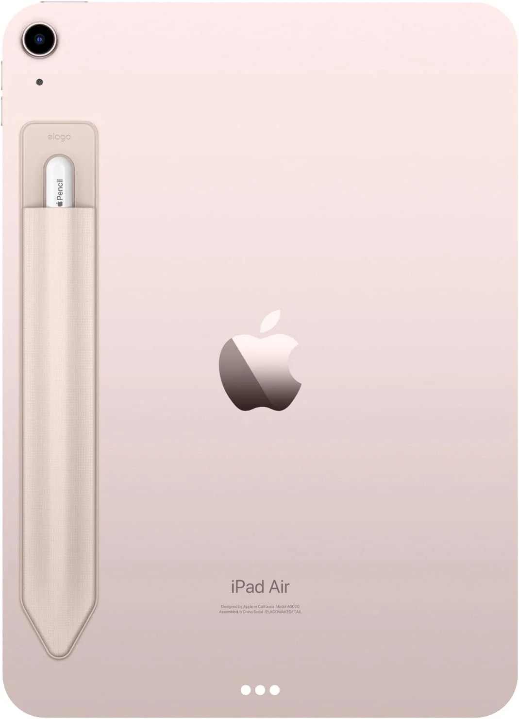 نگهدارنده سیلیکونی الاستیک قلم لمسی Elago برای Apple Pencil USB-C، نسل 1، نسل 2 و سایر قلمهای لمسی با اندازه مشابه - صورتی شنی نگهدارنده سیلیکونی الاستیک قلم لمسی Elago برای Apple Pencil USB-C، نسل 1، نسل 2 و سایر قلمهای لمسی با اندازه مشابه - صورتی شنی