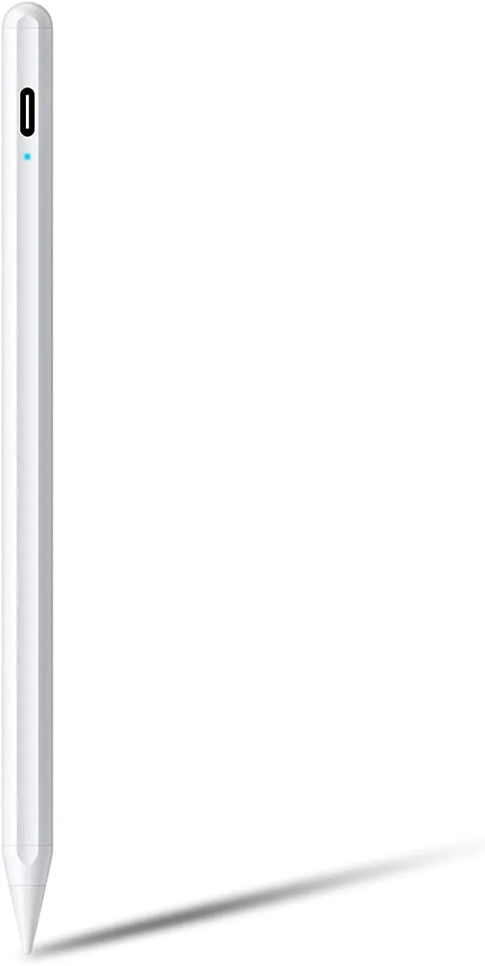 قلم لمسی AT-Mizhi نسل دوم برای آیپد، سازگار با آیپد پرو 12.9 و آیپد پرو 11، آیپد ایر 3، آیپد 7 و آیپد 6، آیپد مینی 5، Type-C، خواب خودکار، جلوگیری از لمس ناخواسته، روشن شدن با لمس، مشکی کوچک قابل شارژ قلم لمسی AT-Mizhi نسل دوم برای آیپد، سازگار با آیپد پرو 12.9 و آیپد پرو 11، آیپد ایر 3، آیپد 7 و آیپد 6، آیپد مینی 5، Type-C، خواب خودکار، جلوگیری از لمس ناخواسته، روشن شدن با لمس، مشکی کوچک قابل شارژ