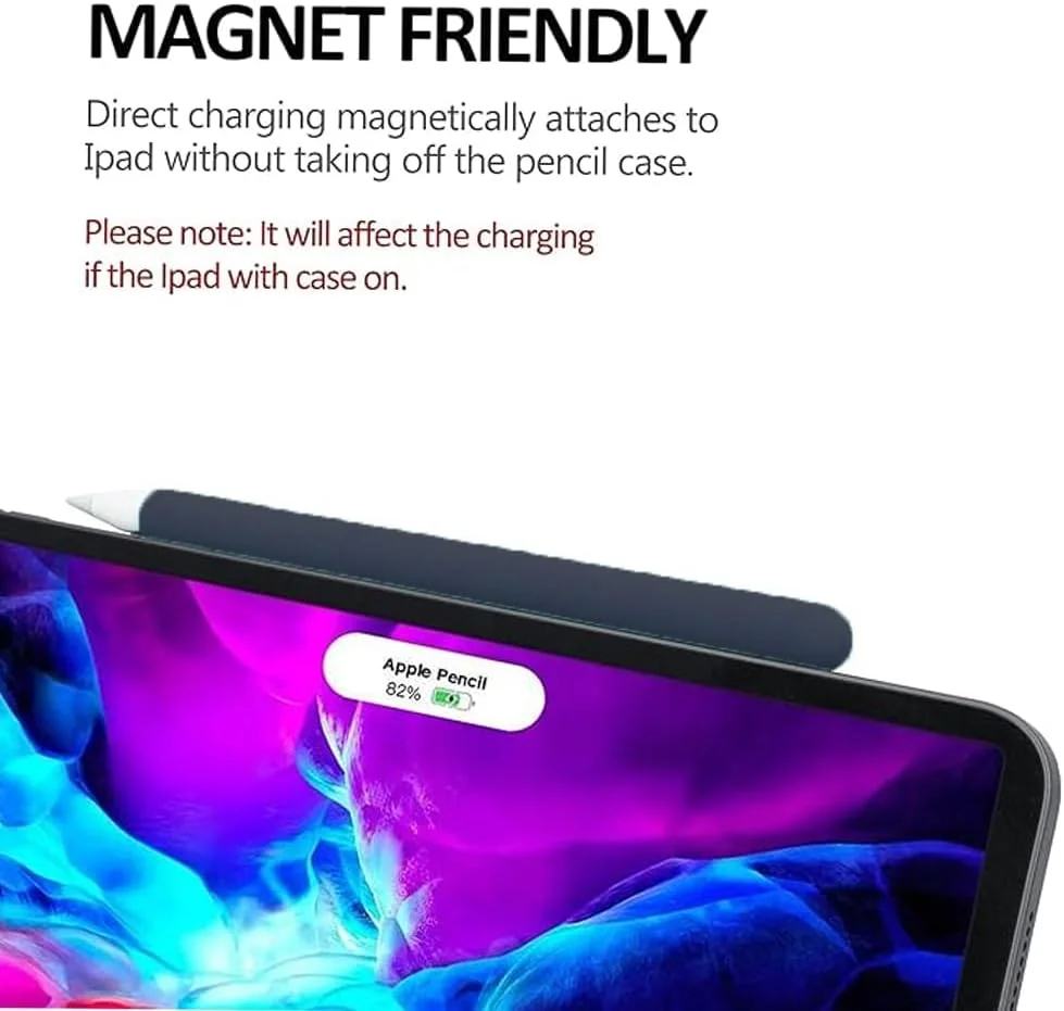 کاور سیلیکونی قلم لمسی نسل اول، روکش محافظ با نگهدارنده درب، محافظ نوک و درپوش نوک، لوازم جانبی محافظ ضد لغزش سازگار با قلم لمسی آیپد نسل 1 (آبی تیره) کاور سیلیکونی قلم لمسی نسل اول، روکش محافظ با نگهدارنده درب، محافظ نوک و درپوش نوک، لوازم جانبی محافظ ضد لغزش سازگار با قلم لمسی آیپد نسل 1 (آبی تیره)