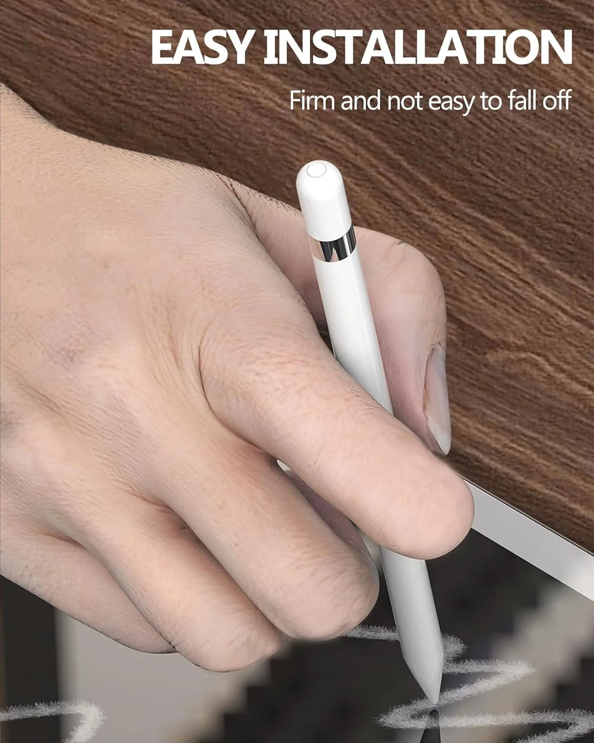 مجموعه ۴ عددی درپوش جایگزین قلم لمسی اپل نسل اول، آداپتور مغناطیسی سازگار با آیپد نسل دهم، ایر ۳ و تبلت، قلم استایلوس پِسیل ۱۲.۹، نسل نهم و ۱۰.۵ اینچ مجموعه ۴ عددی درپوش جایگزین قلم لمسی اپل نسل اول، آداپتور مغناطیسی سازگار با آیپد نسل دهم، ایر ۳ و تبلت، قلم استایلوس پِسیل ۱۲.۹، نسل نهم و ۱۰.۵ اینچ