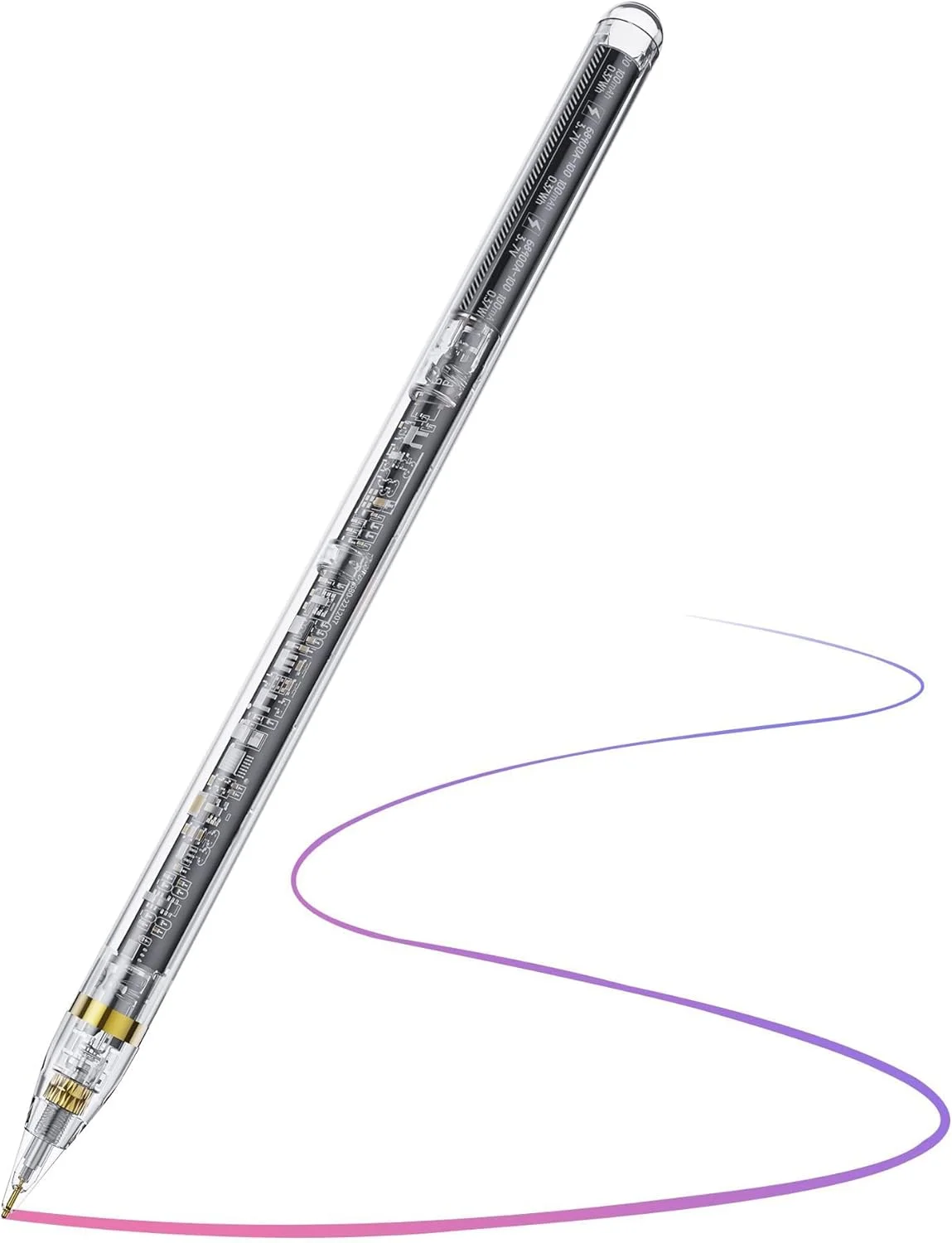 قلم لمسی برای آیپد نسل 6 تا 11، شارژ سریع 10 دقیقه ای سازگار با آیپدهای 2018-2025، قلم برای آیپد پرو 11 اینچ/12.9 اینچ/M4، ایر 3/4/5/M2/M3، مینی 5/6 نسل - سفید