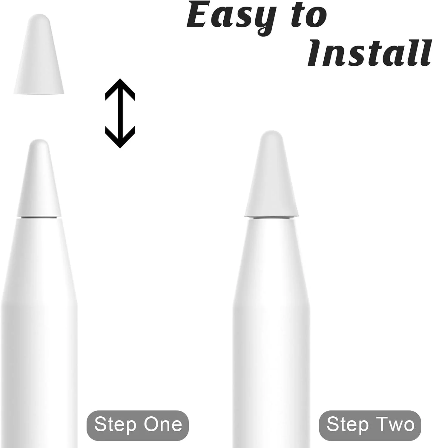 نوک و درپوش جایگزین پیشرفته قلم اپل، 4 عدد نوک و درپوش قلم اپل، برای نوک قلم اپل نسل 2/1/USB-C (بسته 8 عددی-F) نوک و درپوش جایگزین پیشرفته قلم اپل، 4 عدد نوک و درپوش قلم اپل، برای نوک قلم اپل نسل 2/1/USB-C (بسته 8 عددی-F)