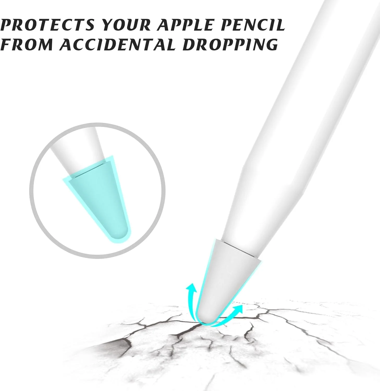 نوک و درپوش جایگزین پیشرفته قلم اپل، 4 عدد نوک و درپوش قلم اپل، برای نوک قلم اپل نسل 2/1/USB-C (بسته 8 عددی-F) نوک و درپوش جایگزین پیشرفته قلم اپل، 4 عدد نوک و درپوش قلم اپل، برای نوک قلم اپل نسل 2/1/USB-C (بسته 8 عددی-F)