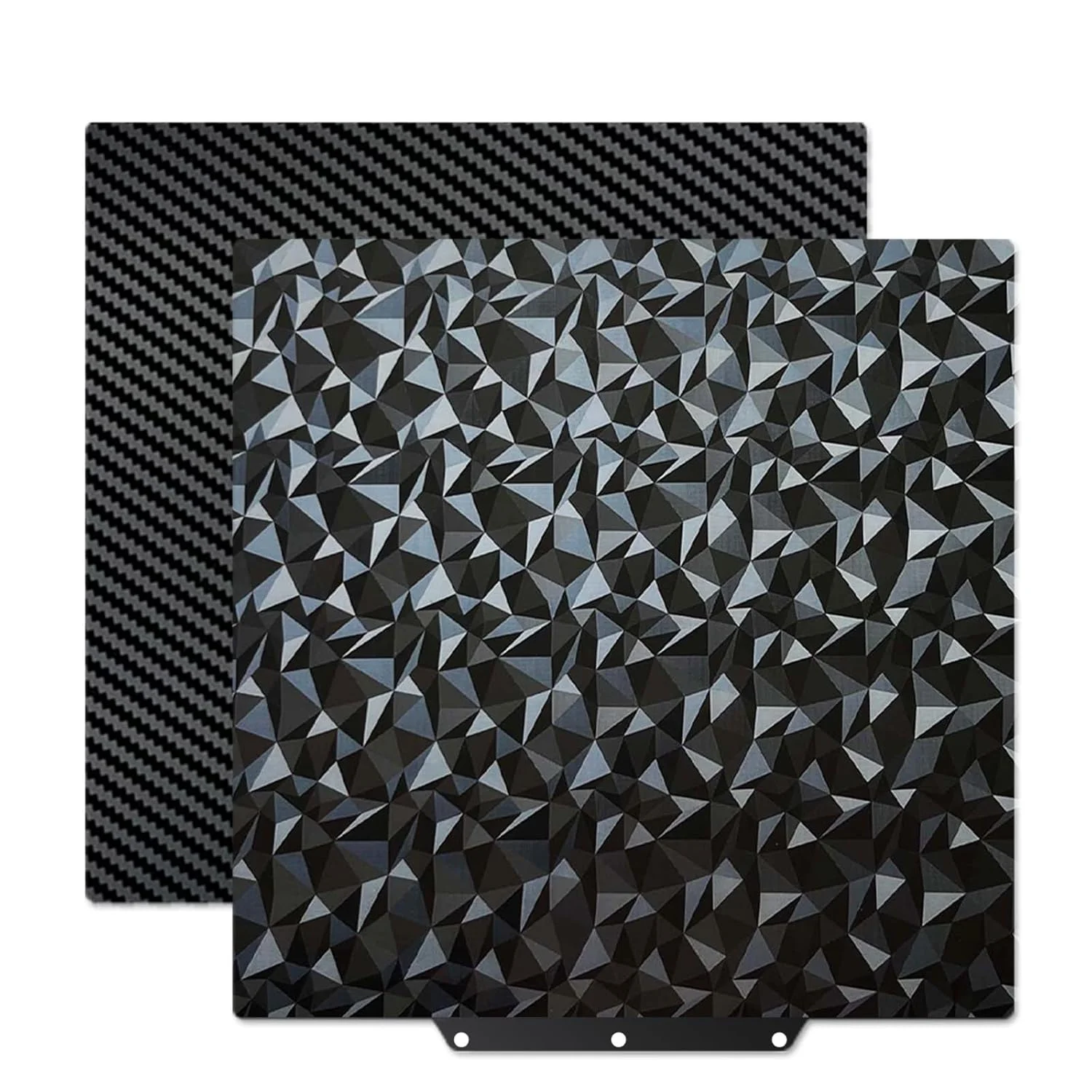 صفحه ساخت PEO PET برای Adventurer 5M/5M Pro/AD5X، صفحه ساخت فولادی فنری انعطاف پذیر دو طرفه با بافت PEO PET، ابعاد 235x235 میلی متر برای پرینترهای سه بعدی Flashforge Adventurer 5M