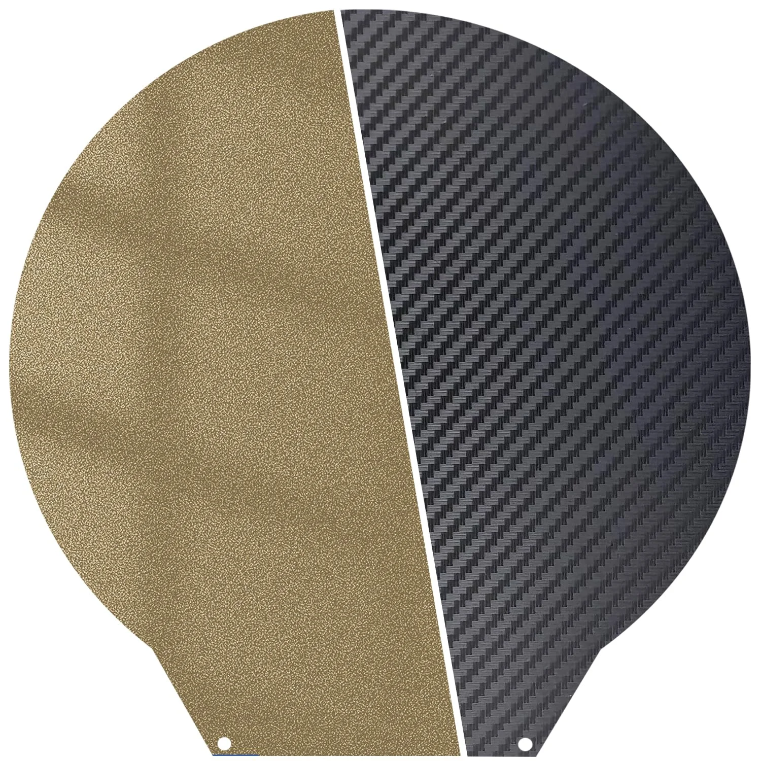 صفحه ساخت گرد 330 میلی‌متری ارتقا یافته برای Flsun S1 Pro، ورق PET PEI دو طرفه با بافت صاف، بستر حرارتی، پلتفرم فولادی فنری انعطاف پذیر برای لوازم جانبی جایگزین پرینتر Flsun S1 Pro