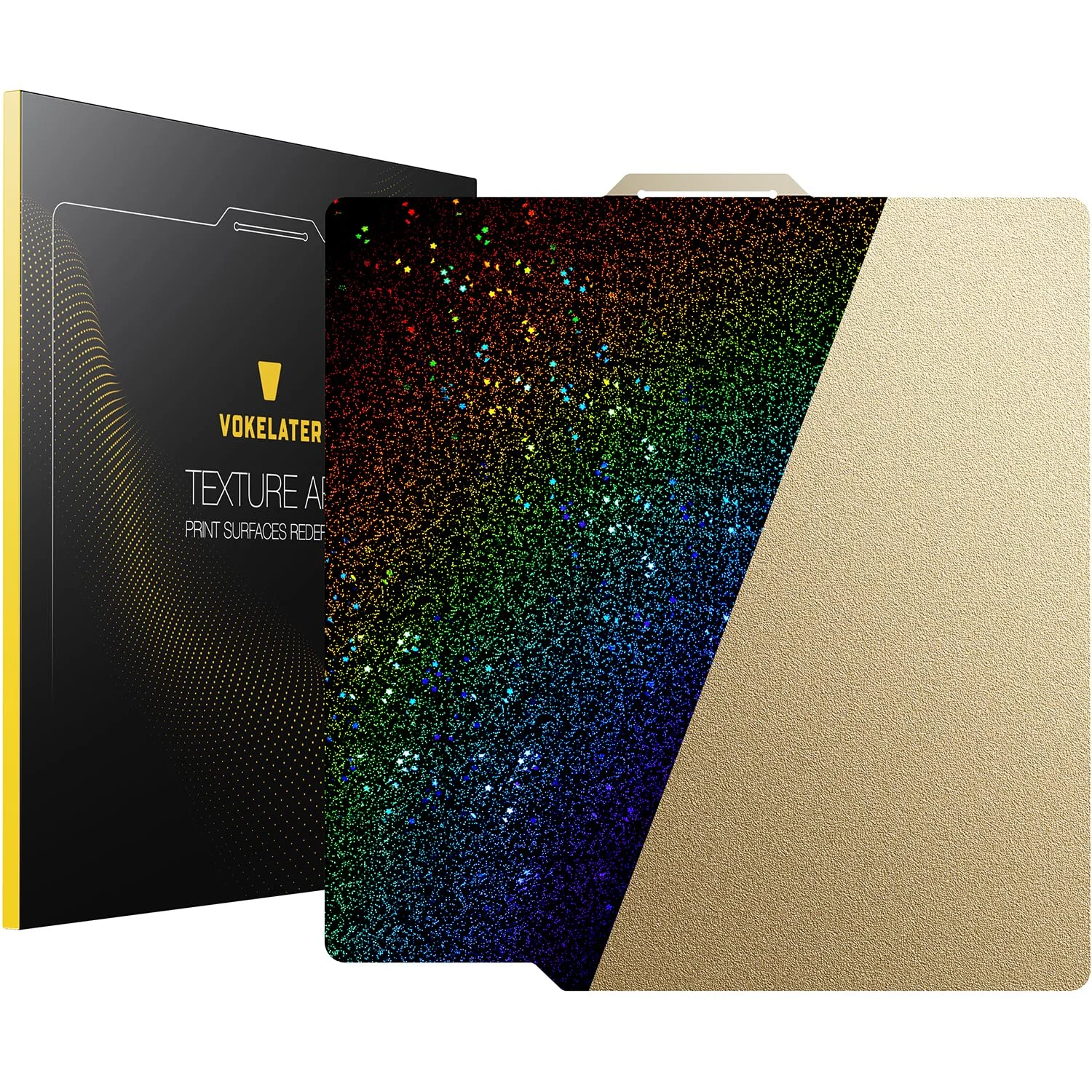 صفحه ساخت پرینتر سه بعدی برای Bambu Lab X1 X1C X1E P1P P1S A1، لوازم جانبی پرینتر سه بعدی PEY+PEI با بافت دوگانه 257x257mm، صفحه پلتفرم تخت گرم فولادی فنری انعطاف پذیر